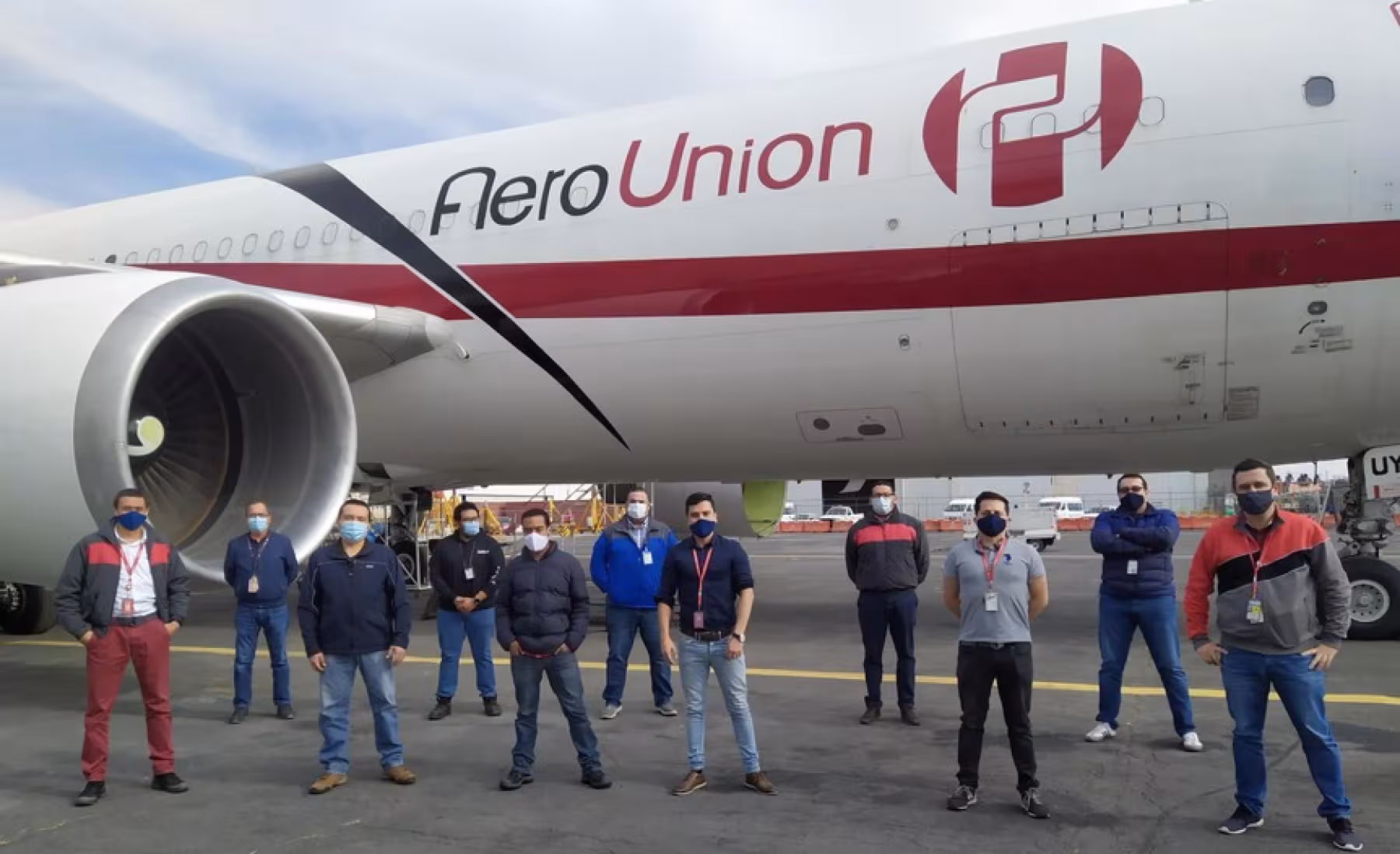 AeroUnion live with AMOS